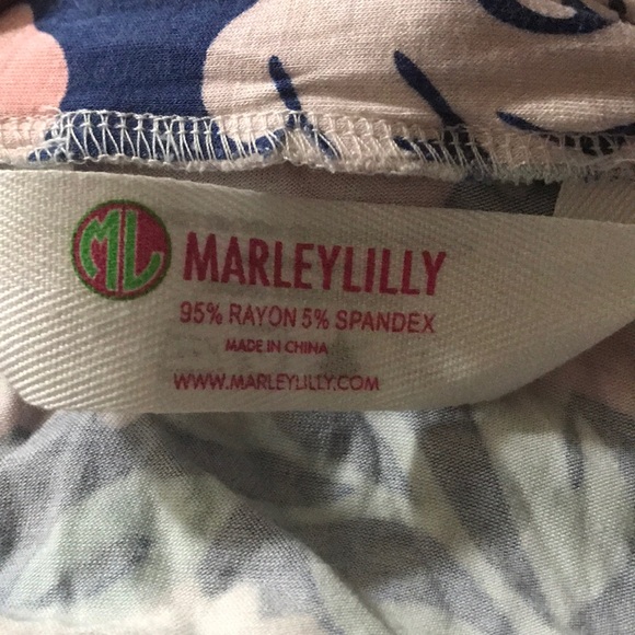 Marleylilly Monogramed Floral Lace Robe - Picture 8 of 8